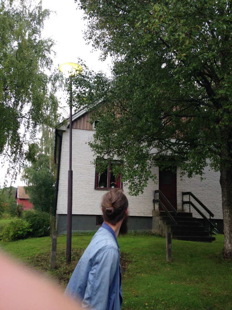 Huset från gårdsplan